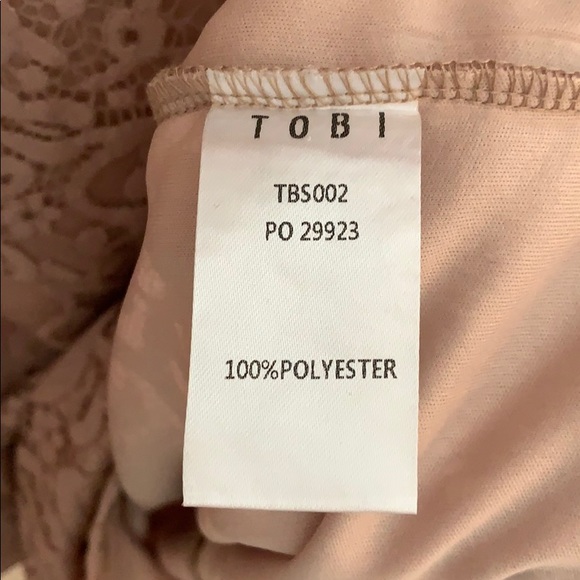 Blush Pink Long Sleeved Bodycon Dress - Picture 5 of 6